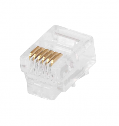 ANG Cat3 RJ12 6P6C Telephone Connector