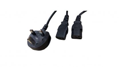 ANG BS1363 to C13*2 Power Cord