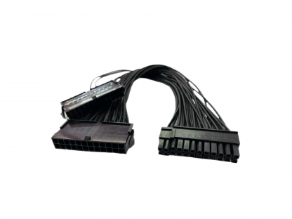 ANG ATX 24Pin Female to 2*ATX 24Pin Male Cable for PC