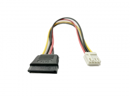 ANG SATA 15Pin Female to Floppy 4Pin Female Cable