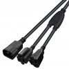 ANG C14 to 2*US Y-Cable Power Cord