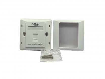 ANG Network Single RJ Port Faceplate - Image 2