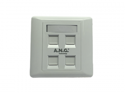 ANG Network 4*RJ Port Faceplate