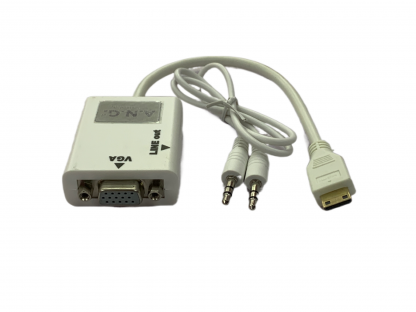 ANG Mini HDMI C Male to VGA Female V1.4 Cable