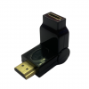 ANG Mini HDMI C Female to HDMI A Male V1.4 Angle Adapter