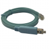ANG USB2.0 A Male + Micro USB2.0 B Male to RS232 RJ-45 Console Cable
