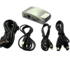 ANG VGA Female to VGA Female+RCA Female+SVideo Female Adapter w/Power