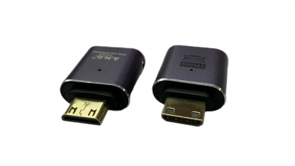 ANG Mini HDMI C Male to HDMI A Female V2.1 Adapter - Image 2